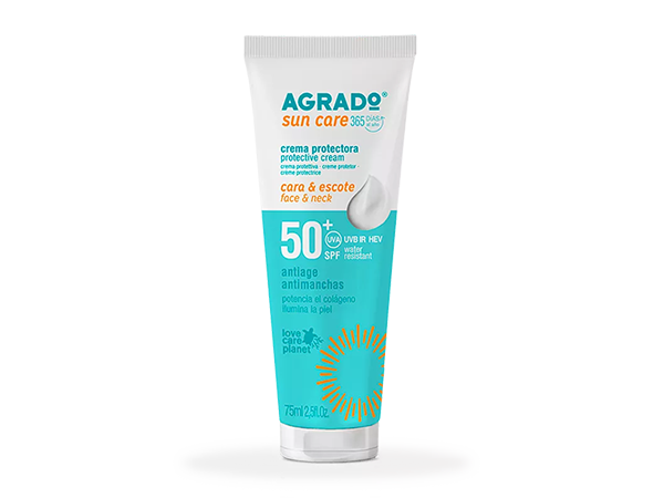Слънцезащитен крем за лице SPF50+ 75 мл. – Agrado Слънцезащитен крем за лице SPF50+ 75 мл. – Agrado