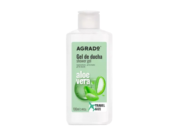 Хидратиращ душ гел Aloe Vera Travel Size 100 мл. – AGRADO Хидратиращ душ гел Aloe Vera Travel Size 100 мл. – AGRADO