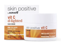Озаряващ и стягащ крем за лице Ден и Нощ Skin Positive Vit C d-lighted 50 мл. – AGRADO Озаряващ и стягащ крем за лице Ден и Нощ Skin Positive Vit C d-lighted 50 мл. – AGRADO