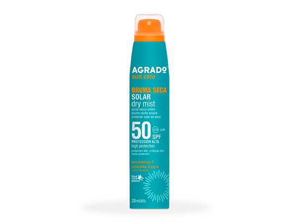 Слънцезащитен спрей за тяло Solar Dry Mist SPF50 200 мл. – Agrado Слънцезащитен спрей за тяло Solar Dry Mist SPF50 200 мл. – Agrado