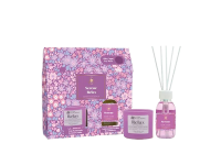 Подаръчен ароматен комплект с лавандула Aromas Serene Relax Лавандула (дифузер 95 мл. + свещ 90 гр.) - La Casa de los Aromas Подаръчен ароматен комплект с лавандула Aromas Serene Relax Лавандула (дифузер 95 мл. + свещ 90 гр.) - La Casa de los Aromas