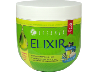 Крем-маска за плътност и обем с колаген и зехтин Elixir Leganza - Rosa Impex