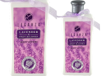 Лосион за тяло с лавандула за почистване и овлажняване Leganza Lavender - Rosa Impex