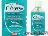 Вода за уста против плака и зъбен камък, без алкохол - Plaque Remover Capitano - Ciccarelli Вода за уста против плака и зъбен камък, без алкохол - Plaque Remover Capitano - Ciccarelli